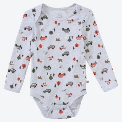 NKD Baby-Jungen-Body mit Fahrzeug-Aufdruck