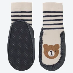 NKD Baby-Jungen-Hüttenschuhe mit Bären-Motiv