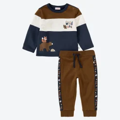 NKD Baby-Jungen-Set mit Sweatshirt, 2-teilig