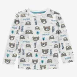 NKD Baby-Jungen-Shirt mit Bären-Aufdruck