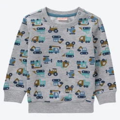 NKD Baby-Jungen-Sweatshirt mit Fahrzeugen bedruckt