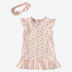 NKD Baby-Mädchen-Kleid mit Haarband, 2-teilig