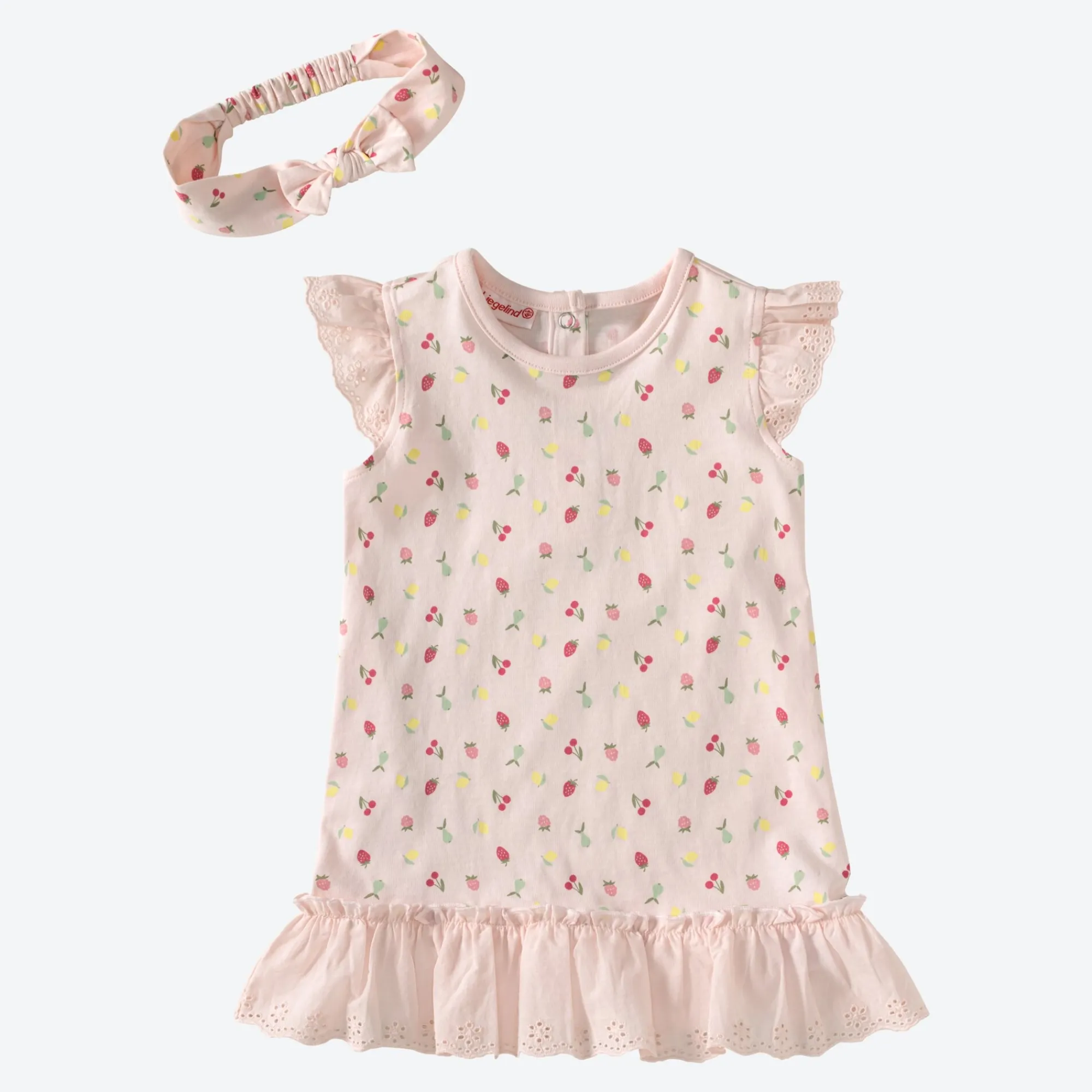 NKD Baby-Mädchen-Kleid mit Haarband, 2-teilig