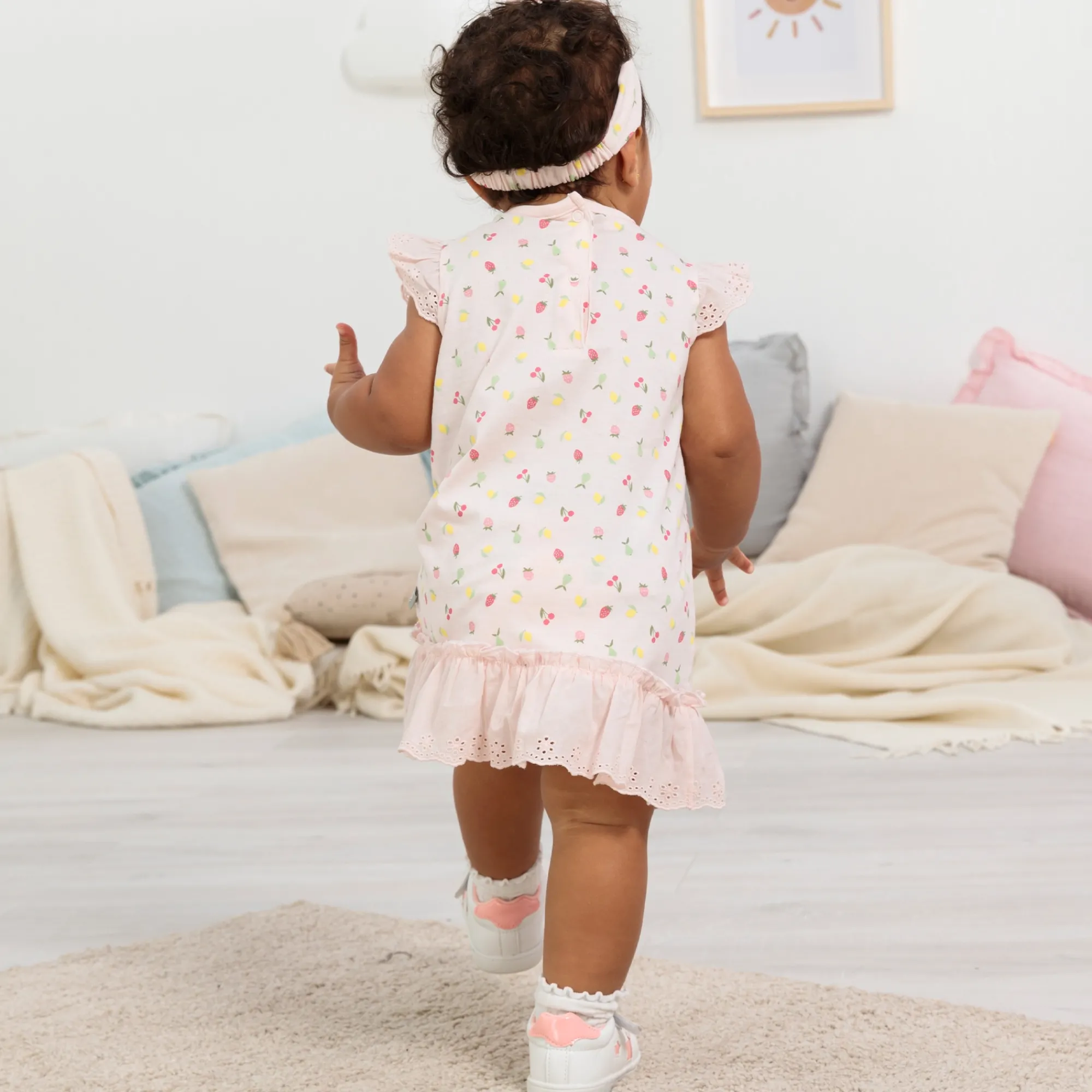 NKD Baby-Mädchen-Kleid mit Haarband, 2-teilig