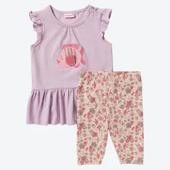 NKD Baby-Mädchen-Set mit Fisch-Motiv, 2-teilig