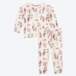 NKD Baby-Mädchen-Set mit hohem Baumwoll-Anteil, 2-teilig