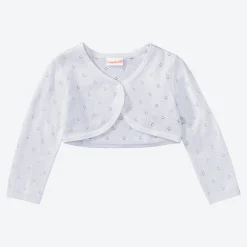 NKD Baby-Mädchen-Strick-Bolero mit Ajourmuster