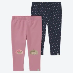 NKD Baby-Mädchen-Sweatleggings, 2er-Set