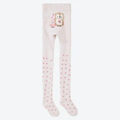 NKD Baby-Mädchen-Thermostrumpfhose mit Eulen-Motiv