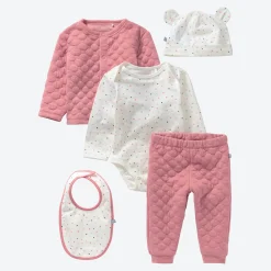 NKD Baby-Newborn-Mädchen-Set mit niedlichem Design, 5-teilig