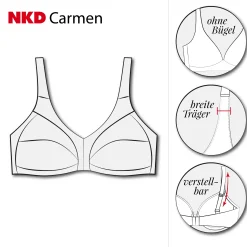 Damen NKD Bügelloser Damen-BH, -CARMEN