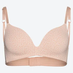 Damen NKD Bügelloser-Damen-Soft-BH mit Leo-Muster