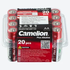 NKD Camelion Batterien Größe AA, 20er-Pack