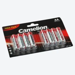 NKD Camelion Batterien Größe AA, 8er-Pack