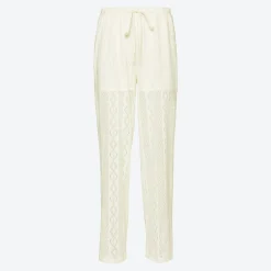 Damen NKD Damen-Ajour-Strick-Hose mit elastischem Bund