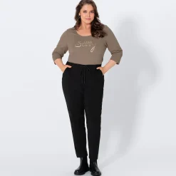 Damen NKD Damen-Bengalin-Hose mit Taschen, große Größen