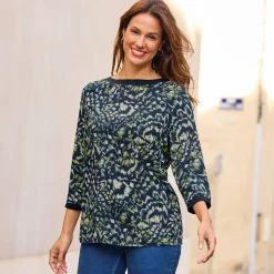 Damen NKD Damen-Bluse aus reiner Viskose