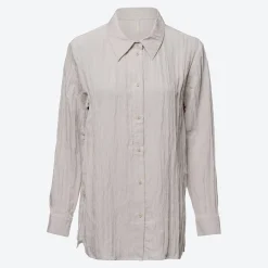 Damen NKD Damen-Bluse mit Crincle-Optik