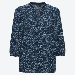 Damen NKD Damen-Bluse mit dekorativem Ausschnitt