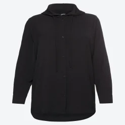 Damen NKD Damen-Bluse mit Kapuze, große Größen