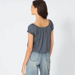 Damen NKD Damen-Bluse mit Millefleur-Muster