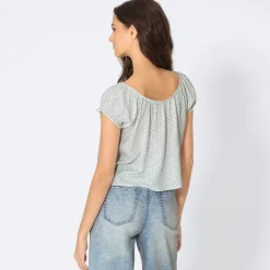 Damen NKD Damen-Bluse mit Millefleur-Muster
