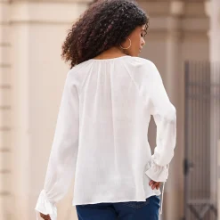 Damen NKD Damen-Bluse mit Rüschen und Volants
