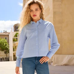 Damen NKD Damen-Bluse mit Streifen