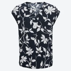 Damen NKD Damen-Bluse mit V-Ausschnitt