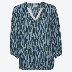 Damen NKD Damen-Bluse mit V-Ausschnitt