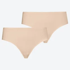 Damen NKD Damen-Brazil-Slip in Zero-Feel-Qualität, 2er-Pack