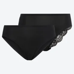 Damen NKD Damen-Brazil-Slip mit Zero-Feel-Design, 2er-Pack
