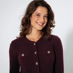 Damen NKD Damen-Cardigan in Strukturstrick