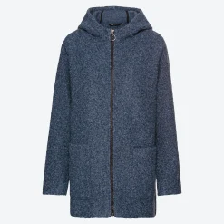 Damen NKD Damen-Fleecejacke mit Kapuze