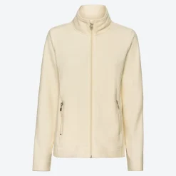 Damen NKD Damen-Fleecejacke mit Umlegekragen