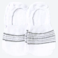 Damen NKD Damen-Füßlinge in verschiedenen Designs, 2er-Pack