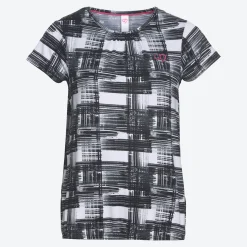 Damen NKD Damen-Funktions-T-Shirt mit Rundhalsausschnitt