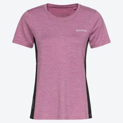 Damen NKD Damen-Funktions-T-Shirt mit Rundhalsausschnitt
