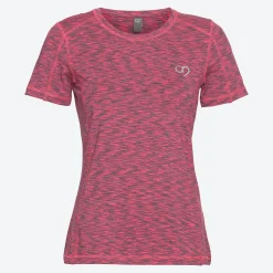 Damen NKD Damen-Funktions-T-Shirt mit Rundhalsausschnitt