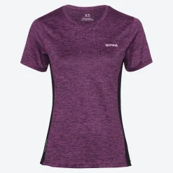 Damen NKD Damen-Funktions-T-Shirt mit seitlichen Kontrast-Einsätzen