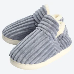 Damen NKD Damen-Hausschuhe mit Rillenmuster