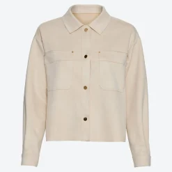 Damen NKD Damen-Hemdjacke mit Kragen