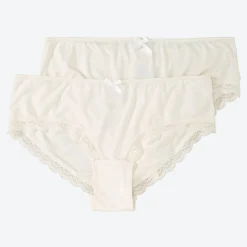 Damen NKD Damen-Hipster mit Spitze, 2er-Pack