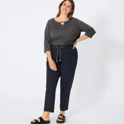 Damen NKD Damen-Hose mit Reißverschlusstaschen, große Größen