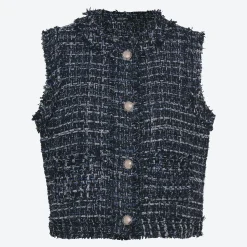 Damen NKD Damen-Indoor-Weste mit Knopfleiste