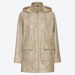 Damen NKD Damen-Jacke in Antiklederoptik