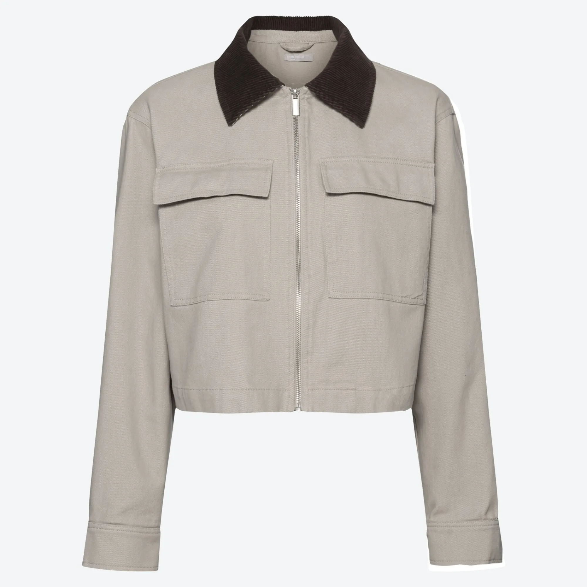 Damen NKD Damen-Jacke mit Cordkragen