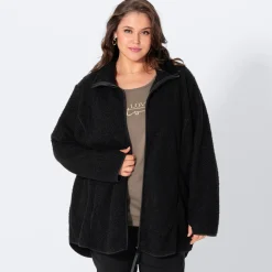 Damen NKD Damen-Jacke mit Kragen, große Größen