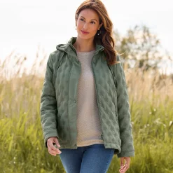 Damen NKD Damen-Jacke mit Prägemuster
