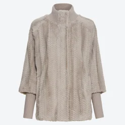 Damen NKD Damen-Jacke mit Rippbündchen